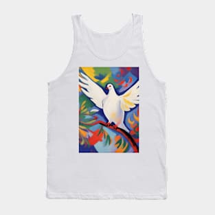 peace is the answer fauvism artsyle Tank Top